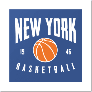 New York Basketball Posters and Art